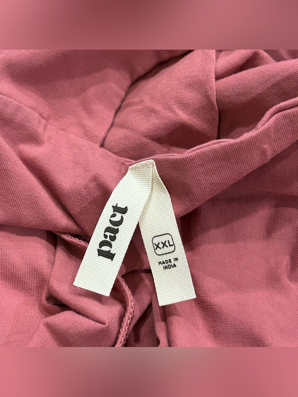 Pact Fit and Flare Chunky Tie Back Rosebud Pink Knee Length Dress - Women’s XXL - Picture 3 of 6